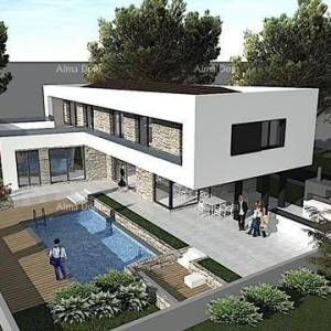 Samostojeća vila s bazenom i pogledom na more! Krnica, Peruški!