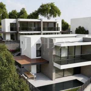 Selce luksuzne moderne vile s bazenom i pogledom na more