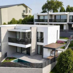 Selce luksuzne moderne vile s bazenom i pogledom na more