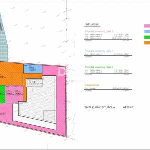 ŠIBENIK, VODICE – Dvosoban stan s 2 velike terase (25 m²), NOVOGRADNJA