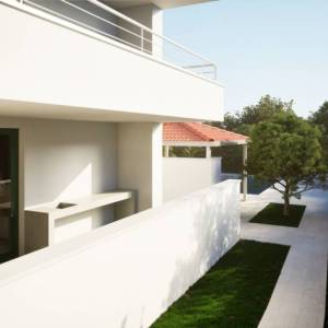 ŠILO - Apartman s bazenom i okućnicom 100 metara od mora