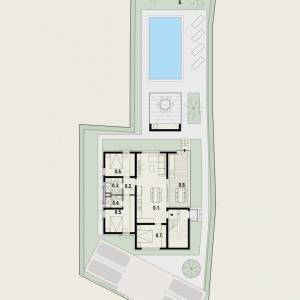 ŠILO - Apartman s bazenom i okućnicom 100 metara od mora