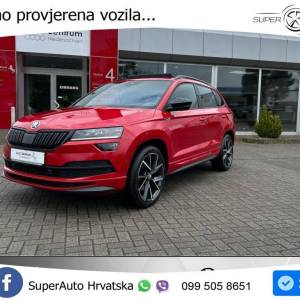 Škoda Karoq 2.0 TDI 4x4 DSG Sportline 150 KS, PANO+ACC+KAM+GR SJED+KEY+VIRT+LANE