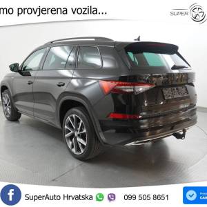 Škoda Kodiaq 2.0 TDI 4x4 Aut. Sportline 200 KS, ACC+LED+KAM+GR SJED+VIRT+ASIST