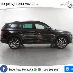 Škoda Kodiaq 2.0 TDI 4x4 Aut. Sportline 200 KS, ACC+LED+KAM+GR SJED+VIRT+ASIST