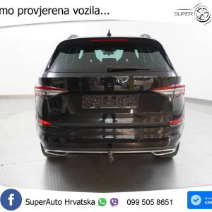 Škoda Kodiaq 2.0 TDI 4x4 Aut. Sportline 200 KS, ACC+LED+KAM+GR SJED+VIRT+ASIST