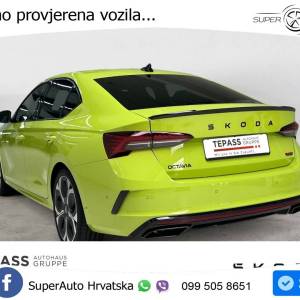 Škoda Octavia 2.0 TSI Aut. RS 265 KS, ACC+KAM+KEY+GR SJED+LED+VIRT