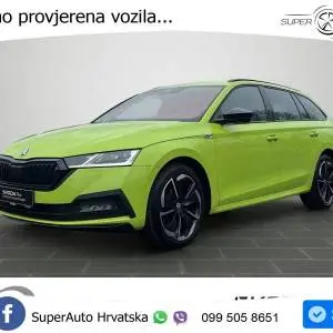 Škoda Octavia Combi 2.0 TDI DSG Sportline 150 KS, ACC+KAM+KEY+GR SJED+VIRT+LANE
