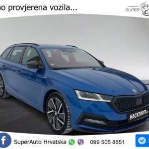 Škoda Octavia Combi 2.0 TDI Sportline 150 KS, KEY+VIRT+GR SJED+LED+LANE