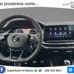 Škoda Octavia Combi 2.0 TDI Sportline 150 KS, KEY+VIRT+GR SJED+LED+LANE