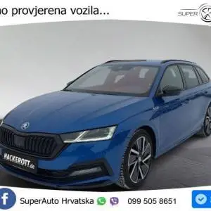 Škoda Octavia Combi 2.0 TDI Sportline 150 KS, KEY+VIRT+GR SJED+LED+LANE
