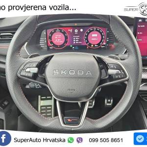 Škoda Octavia RS 2.0 TSI DSG 265 KS, LED+ACC+VIRT+GR SJED+KAM+PARK
