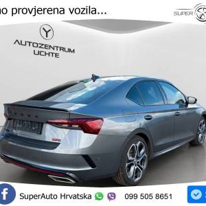 Škoda Octavia RS 2.0 TSI DSG Plus 245 KS, LED+ACC+VIRT+4xGR SJED+KAM+MASAŽA