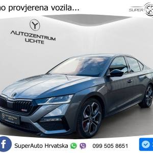 Škoda Octavia RS 2.0 TSI DSG Plus 245 KS, LED+ACC+VIRT+4xGR SJED+KAM+MASAŽA