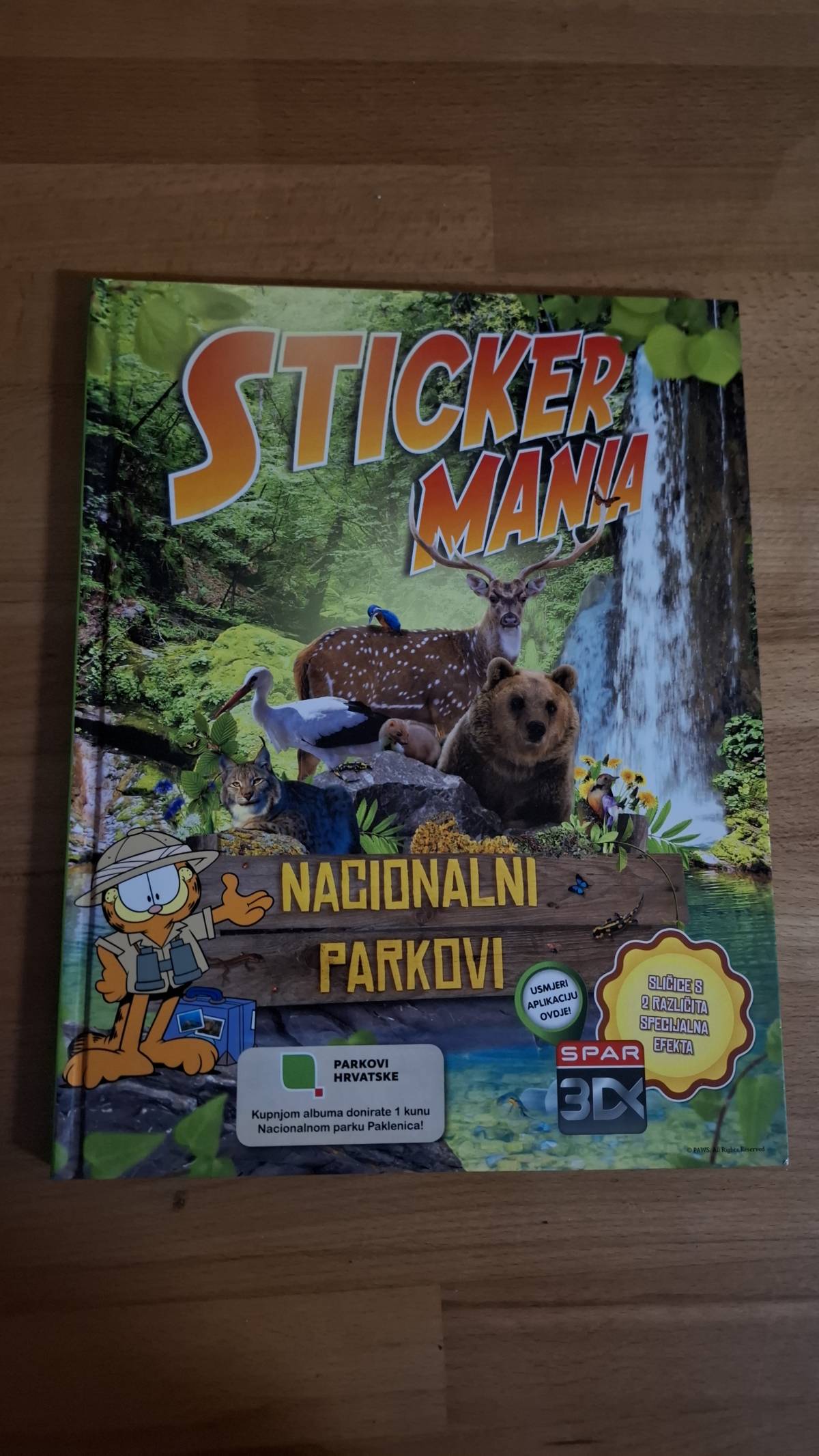 Stickermania Nacionalni parkovi album