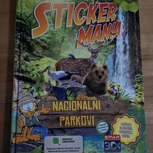 Stickermania Nacionalni parkovi album