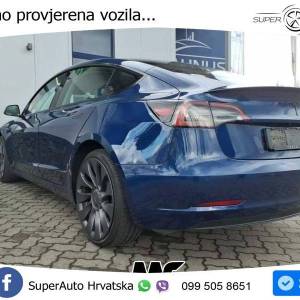 Tesla Model 3 AWD Performance 513 KS, PANO+ACC+KAM+GR SJED+KEY+VIRT+LANE