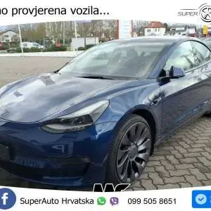 Tesla Model 3 AWD Performance 513 KS, PANO+ACC+KAM+GR SJED+KEY+VIRT+LANE