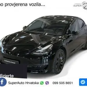 Tesla Model 3 Performance 513 KS, PANO+ACC+KAM+GR SJED+KEY+VIRT+LANE