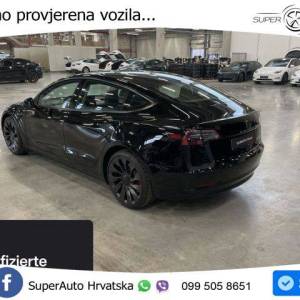 Tesla Model 3 Performance 513 KS, PANO+ACC+KAM+GR SJED+KEY+VIRT+LANE