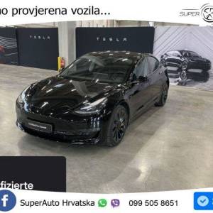 Tesla Model 3 Performance 513 KS, PANO+ACC+KAM+GR SJED+KEY+VIRT+LANE