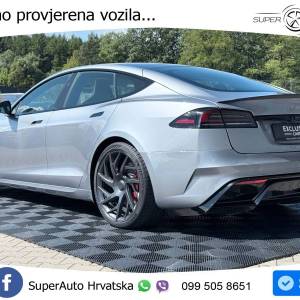 Tesla Model S Plaid 1020 KS, PANO+ZRAČ+KAM+GR SJED+ACC+KEY+VIRT+LANE