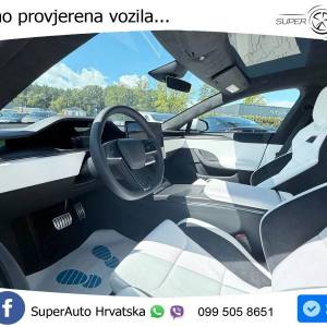 Tesla Model S Plaid 1020 KS, PANO+ZRAČ+KAM+GR SJED+ACC+KEY+VIRT+LANE