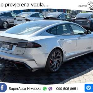 Tesla Model S Plaid 1020 KS, PANO+ZRAČ+KAM+GR SJED+ACC+KEY+VIRT+LANE