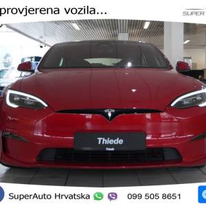 Tesla Model S Plaid 1020 KS, PANO+ZRAČ+KAM+GR SJED+ACC+KEY+LANE