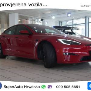 Tesla Model S Plaid 1020 KS, PANO+ZRAČ+KAM+GR SJED+ACC+KEY+LANE