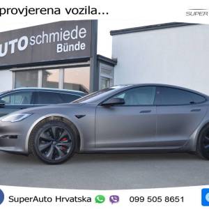 Tesla Model S Plaid 1020 KS, PANO+ZRAČ+360+GR SJED+ACC+KEY+LANE