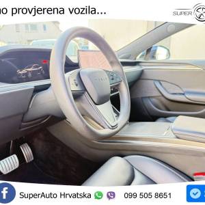 Tesla Model S Plaid 1020 KS, PANO+ZRAČ+360+GR SJED+ACC+KEY+LANE