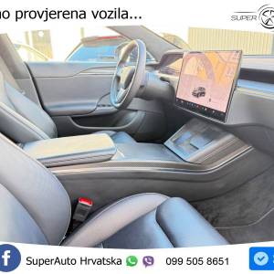 Tesla Model S Plaid 1020 KS, PANO+ZRAČ+360+GR SJED+ACC+KEY+LANE