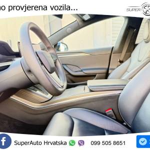 Tesla Model S Plaid 1020 KS, PANO+ZRAČ+360+GR SJED+ACC+KEY+LANE