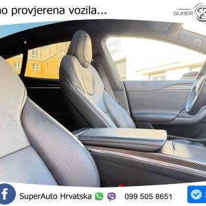 Tesla Model S Plaid 1020 KS, PANO+ZRAČ+360+GR SJED+ACC+KEY+LANE