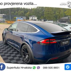 Tesla Model X Long Raven 525 KS, PANO+ZRAČ+KAM+GR SJED+ACC+KEY+LANE