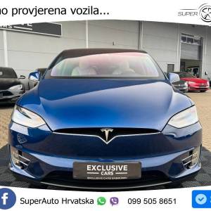 Tesla Model X Long Raven 525 KS, PANO+ZRAČ+KAM+GR SJED+ACC+KEY+LANE