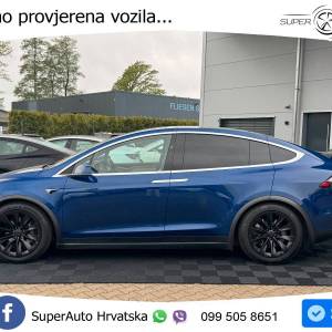 Tesla Model X Long Raven 525 KS, PANO+ZRAČ+KAM+GR SJED+ACC+KEY+LANE
