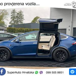 Tesla Model X Long Raven 525 KS, PANO+ZRAČ+KAM+GR SJED+ACC+KEY+LANE