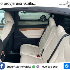 Tesla Model X Long Raven 525 KS, PANO+ZRAČ+KAM+GR SJED+ACC+KEY+LANE
