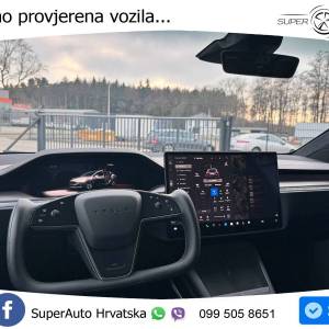Tesla Model X Plaid 1020 KS, PANO+ZRAČ+KAM+GR SJED+ACC+KEY+LANE