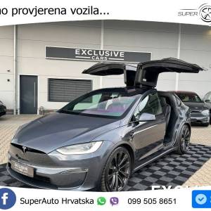 Tesla Model X Plaid 1020 KS, PANO+ZRAČ+KAM+GR SJED+ACC+KEY+LANE