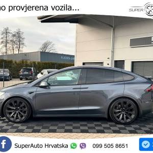 Tesla Model X Plaid 1020 KS, PANO+ZRAČ+KAM+GR SJED+ACC+KEY+LANE