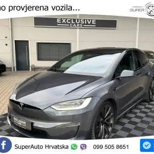 Tesla Model X Plaid 1020 KS, PANO+ZRAČ+KAM+GR SJED+ACC+KEY+LANE