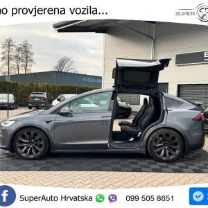 Tesla Model X Plaid 1020 KS, PANO+ZRAČ+KAM+GR SJED+ACC+KEY+LANE
