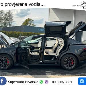 Tesla Model X Plaid 1020 KS, PANO+ZRAČ+KAM+GR SJED+ACC+KEY+VIRT+LANE