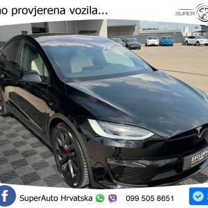 Tesla Model X Plaid 1020 KS, PANO+ZRAČ+KAM+GR SJED+ACC+KEY+VIRT+LANE