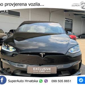 Tesla Model X Plaid 1020 KS, PANO+ZRAČ+KAM+GR SJED+ACC+KEY+VIRT+LANE