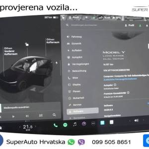 Tesla Model Y AWD Premium Long Range 514 KS, PANO+360+ACC+GR SJED+LED+LANE