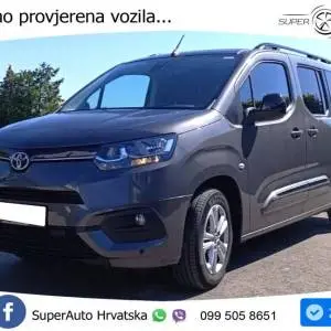 Toyota Proace City Verso L2 1.5 D-4D 130 KS, REG 06/27 7-SJED+TEM+KAM+NAVI
